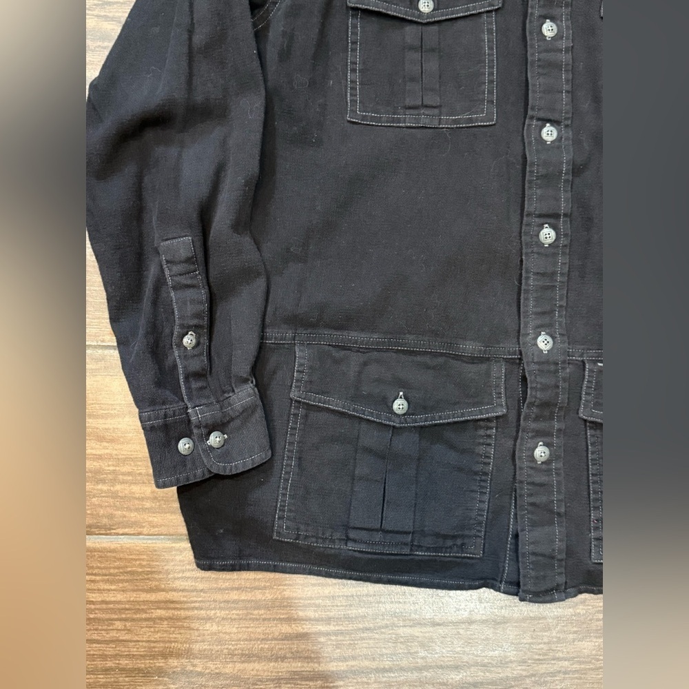 Territory Ahead Black Button Up Shirt Medium - Picture 5 of 10